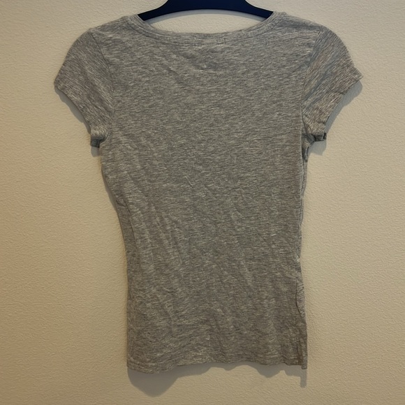 Planet gold v neck stretchy shirt medium - Picture 4 of 4